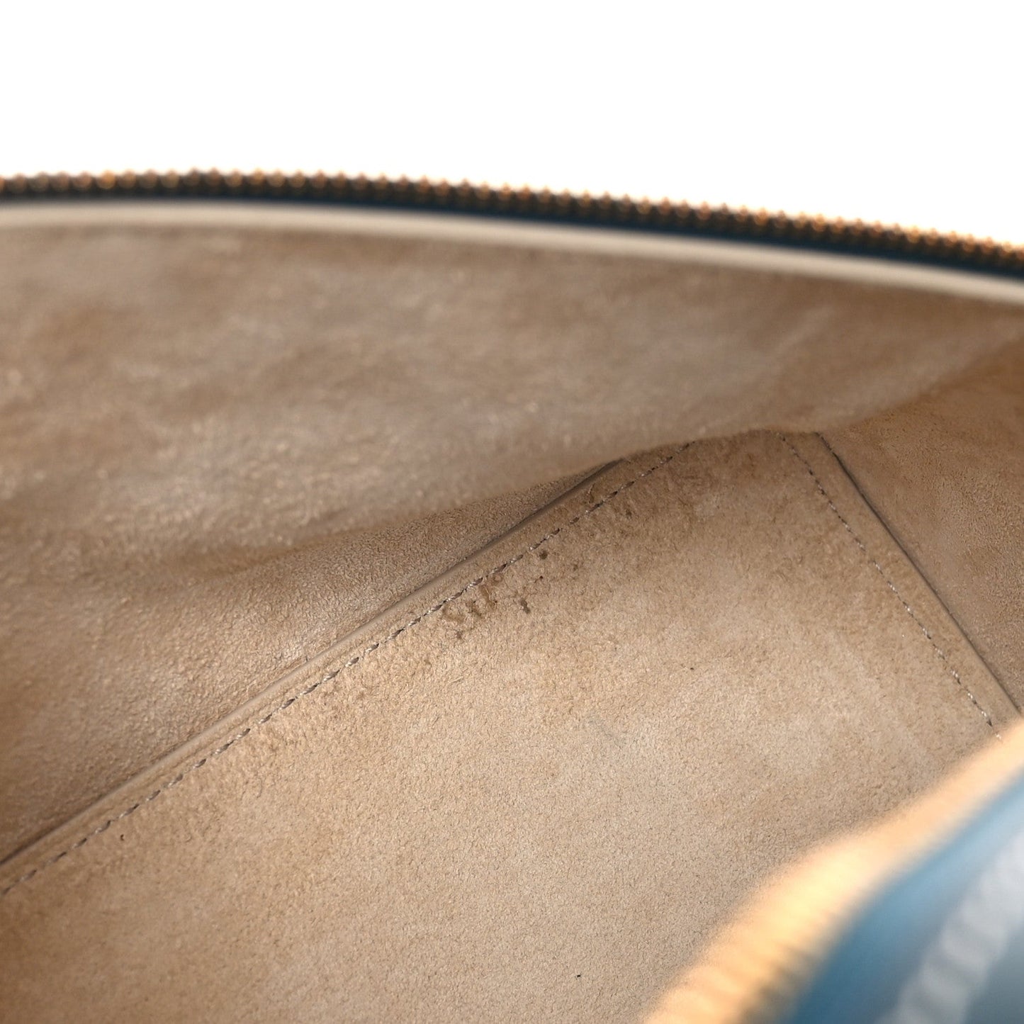 Smooth Calfskin Extra Bag L27 New Petrolio