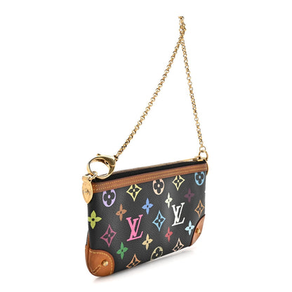 Monogram Multicolor Pochette Milla MM Black