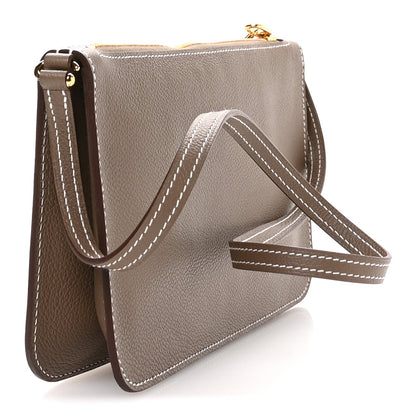 Evercolor Chaine d'Ancre Zipengo Pochette To Go Etoupe