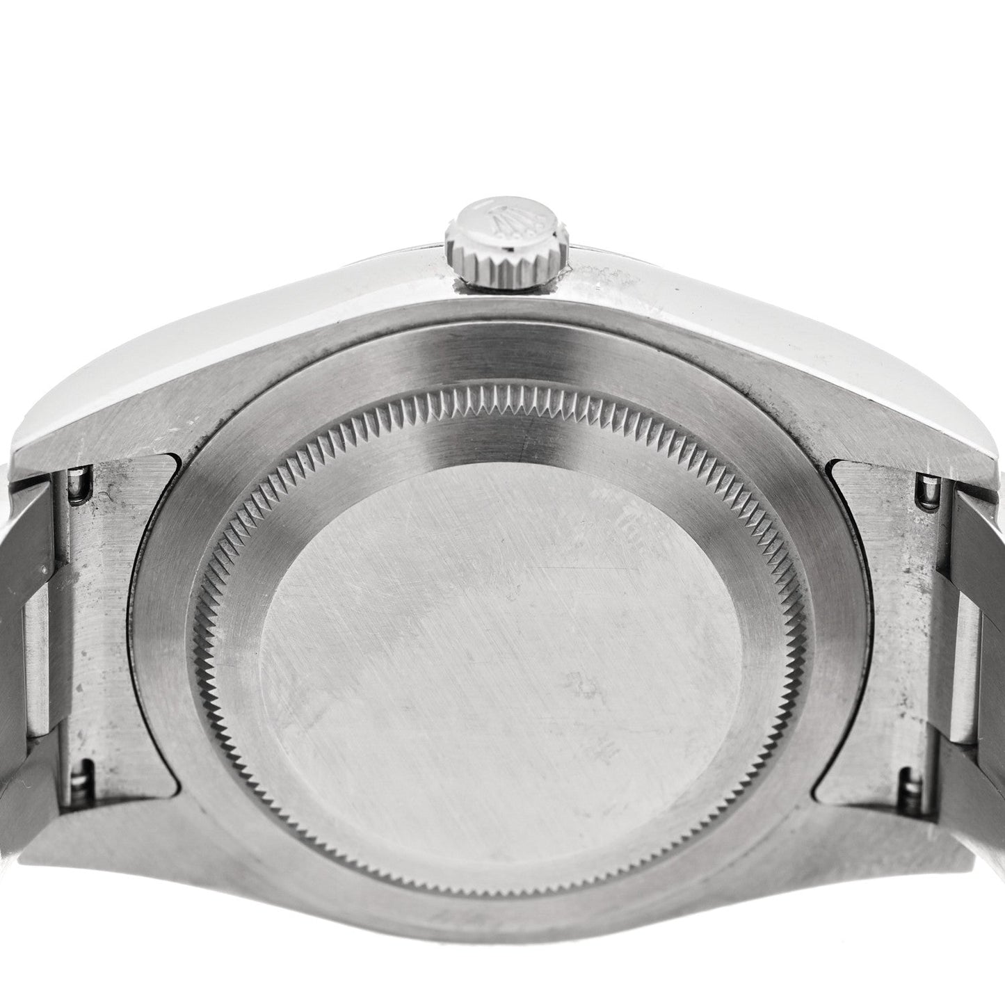 Stainless Steel 39mm Oyster Perpetual Watch Black 114300