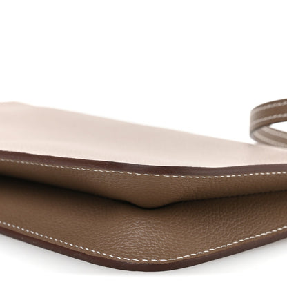 Evercolor Chaine d'Ancre Zipengo Pochette To Go Etoupe