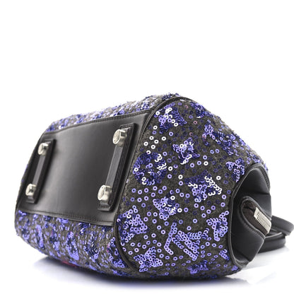 Sequin Monogram Sunshine Express Baby Purple