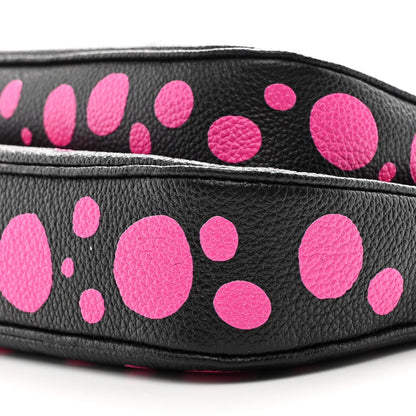 LV X YK Empreinte Multi Pochette Accessories Black Fuchsia