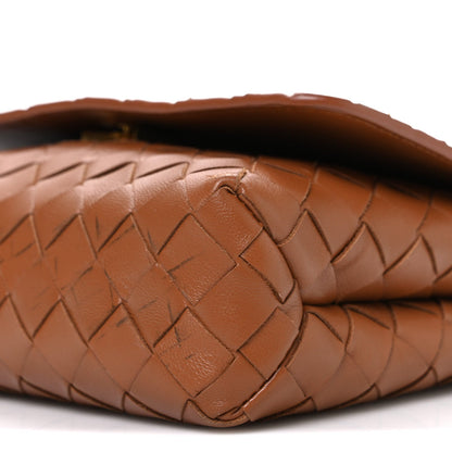 Nappa Intrecciato Mini Crossbody Bag Wood