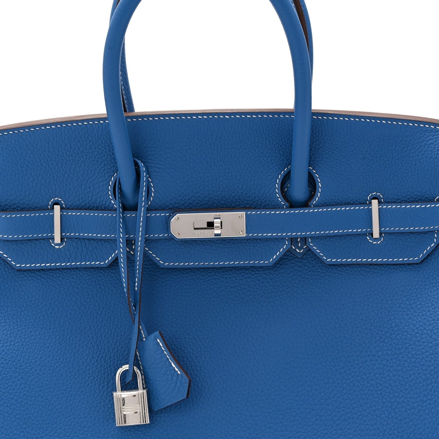 Togo Horseshoe Birkin 35 Mykonos Iris