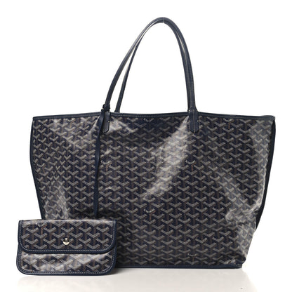 Goyardine Reversible Anjou GM Navy