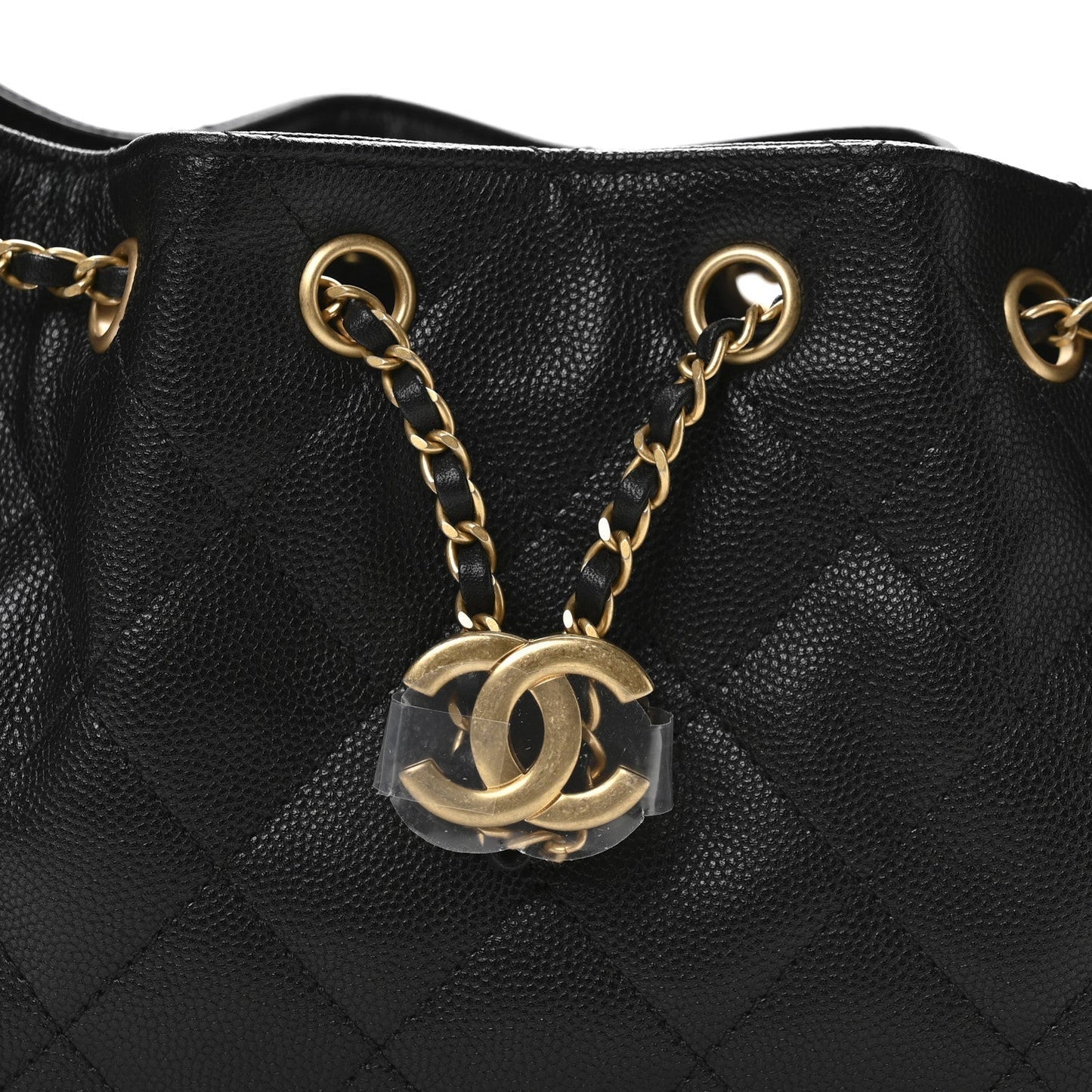Caviar Quilted Mini Chanel 25 Handbag Black