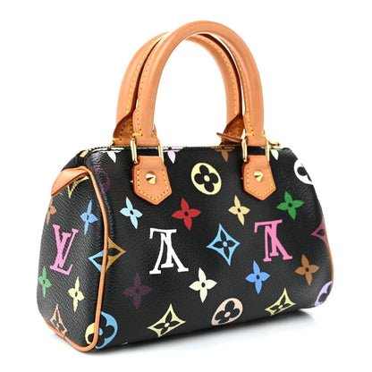 Monogram Multicolor Mini Sac HL Speedy Black
