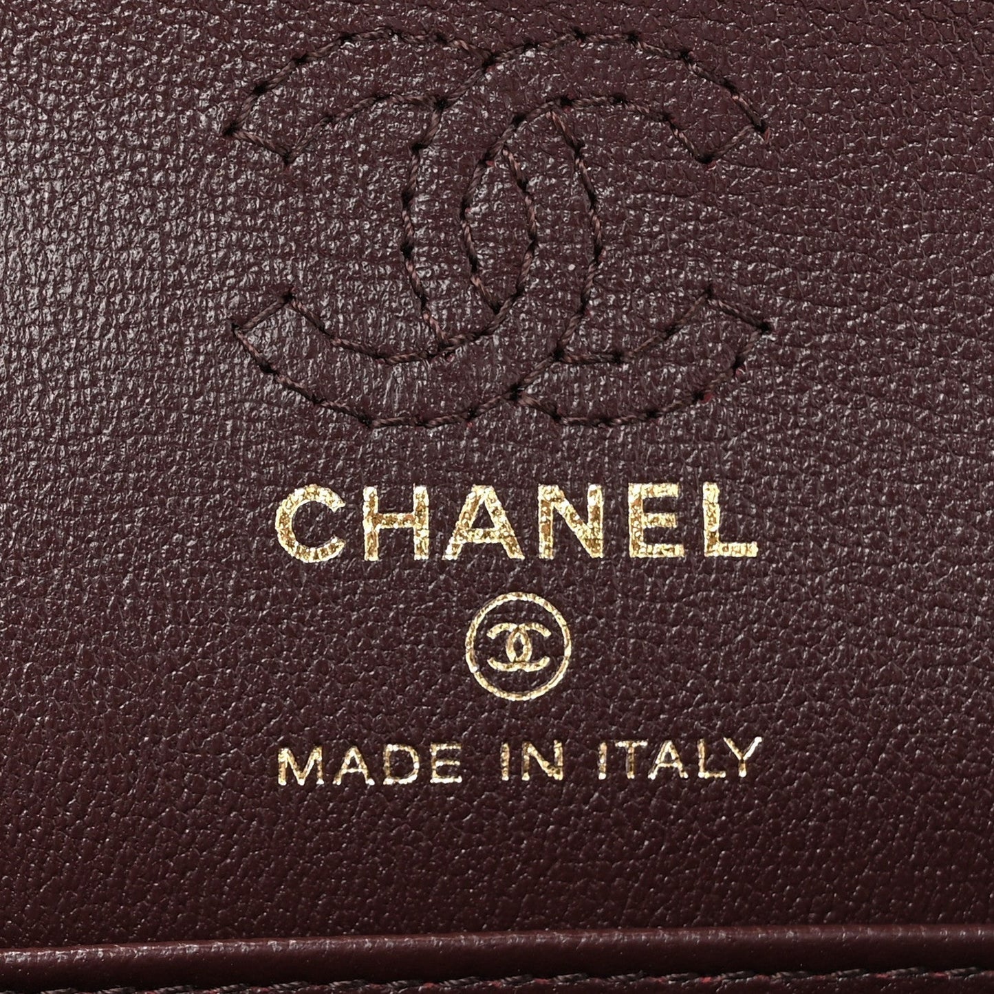 Lambskin Quilted Mini Double Flap With Hook Dark Brown