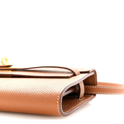Epsom Kelly Wallet To Go Gold