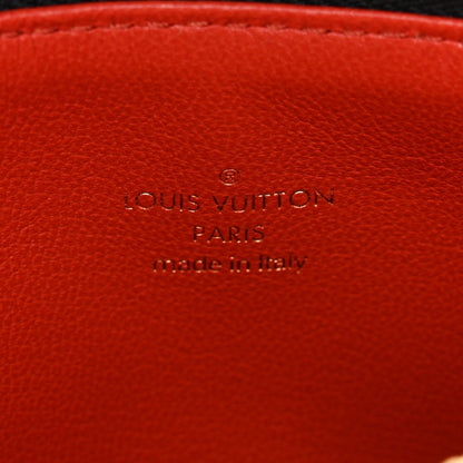 Lambskin Embossed Monogram Coussin BB Black