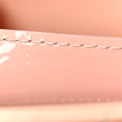 Patent Cannage Medium Lady Dior Light Pink