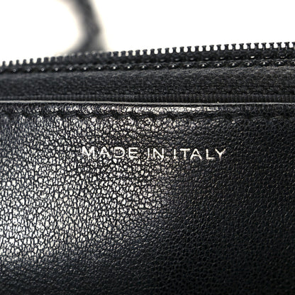 Sheepskin Chevron Reissue Wallet On Chain WOC So Black