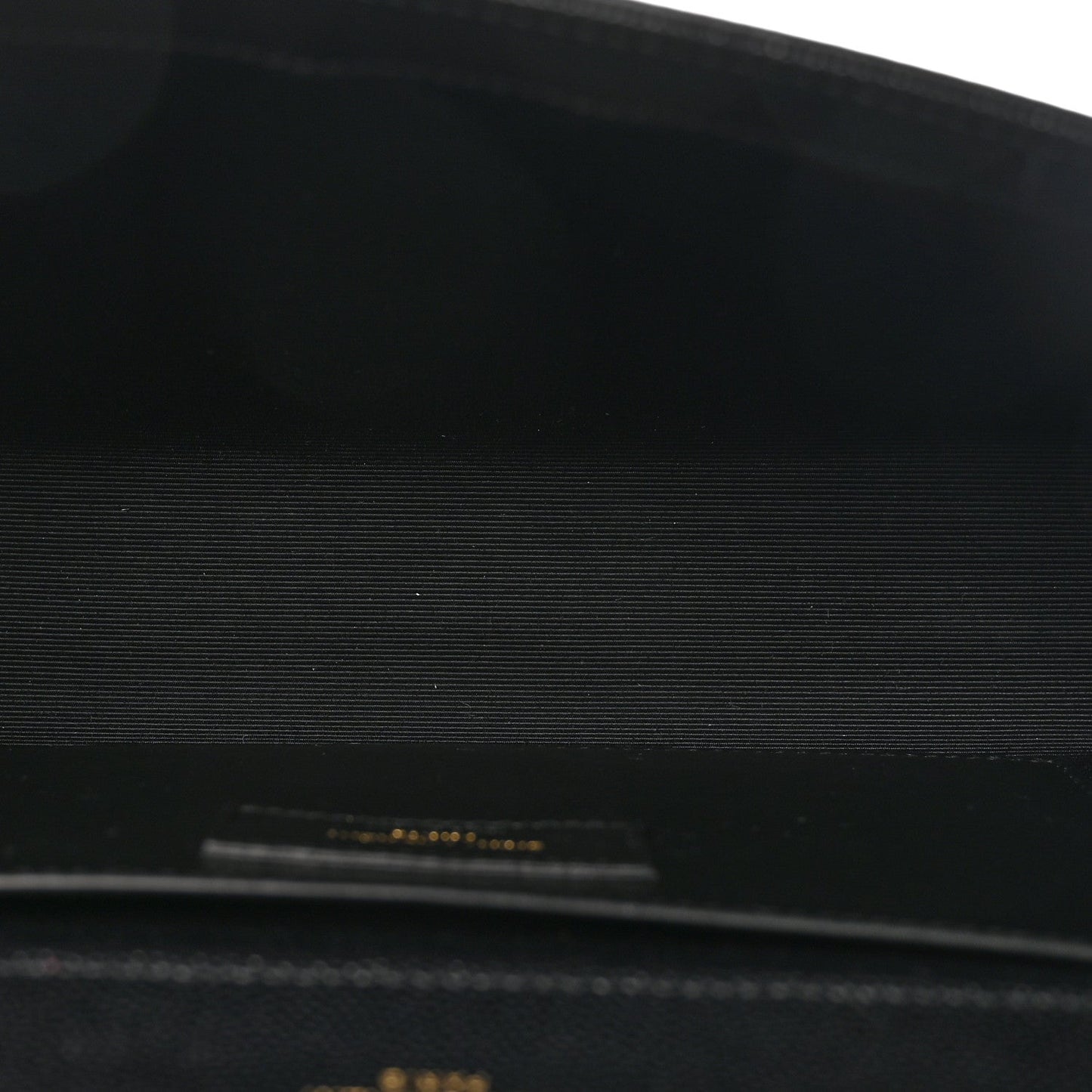 Grain De Poudre Medium Classic Monogram Kate Satchel Black