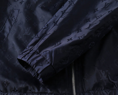LV HOODED JACKET NAVY BLUE 239028