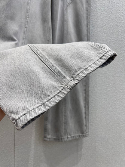 Loewe 25 Pant Gray Cotton 223219