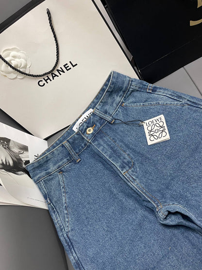 Loew White Anagram Blue Jean