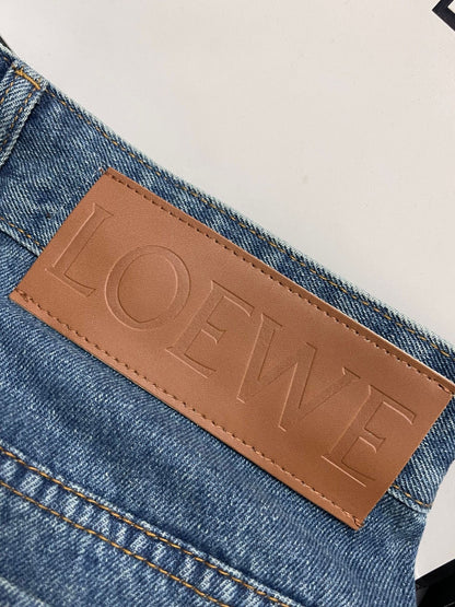Loew White Anagram Blue Jean