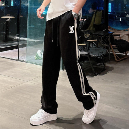 LV SWEATPANTS BLACK COTTON 239584