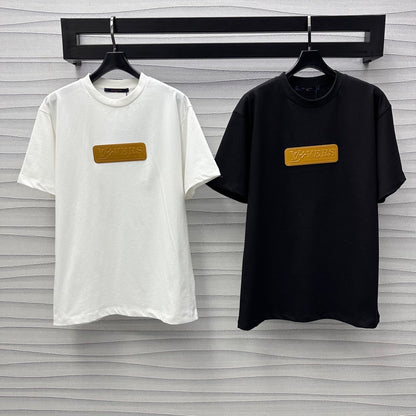 LV 25C VVN Patch Short-Sleeved Cotton Crewneck 229092