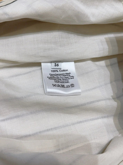 LV 25S VERTICAL STRIPED WIDE-LEG PANTS 0149