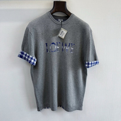 LOEWE SHORT-SLEEVE KNIT TOP STYLE 245