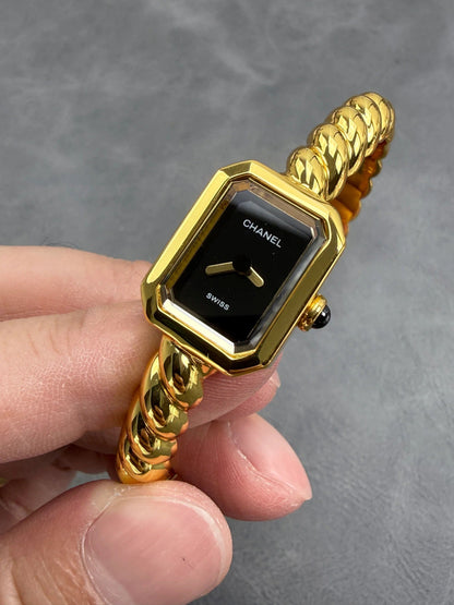 Chanel Premiere Galon Yellow Gold Watch