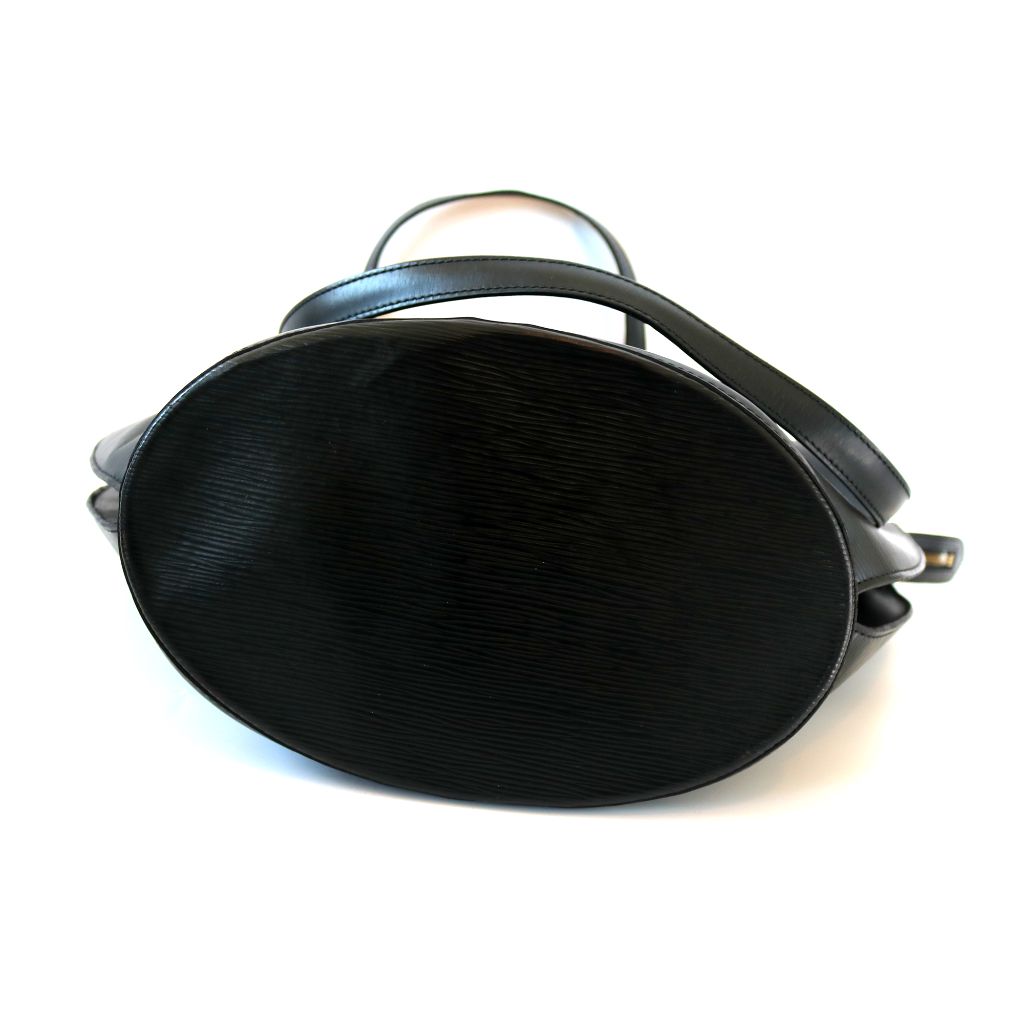 Louis Vuitton Black Epi Leather Saint Jacques GM